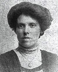 Bombardment victim Emily Merryweather