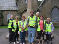 A happy band of volunteers